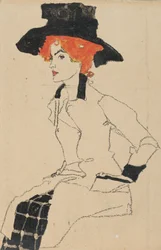 Porträt einer Frau, 1910